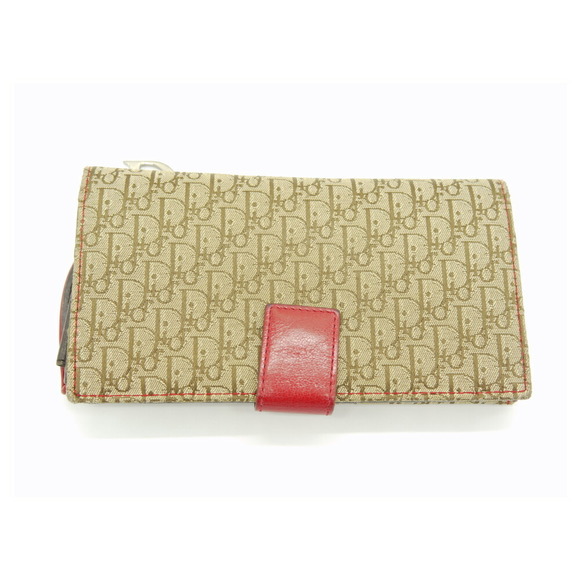Dior Rasta Saddle  Wallet Christian Leather Long - Picture 1 of 9